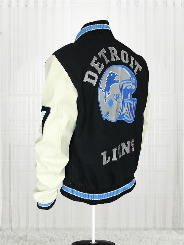 Axel Foley Detroit Lions Varsity Jacket