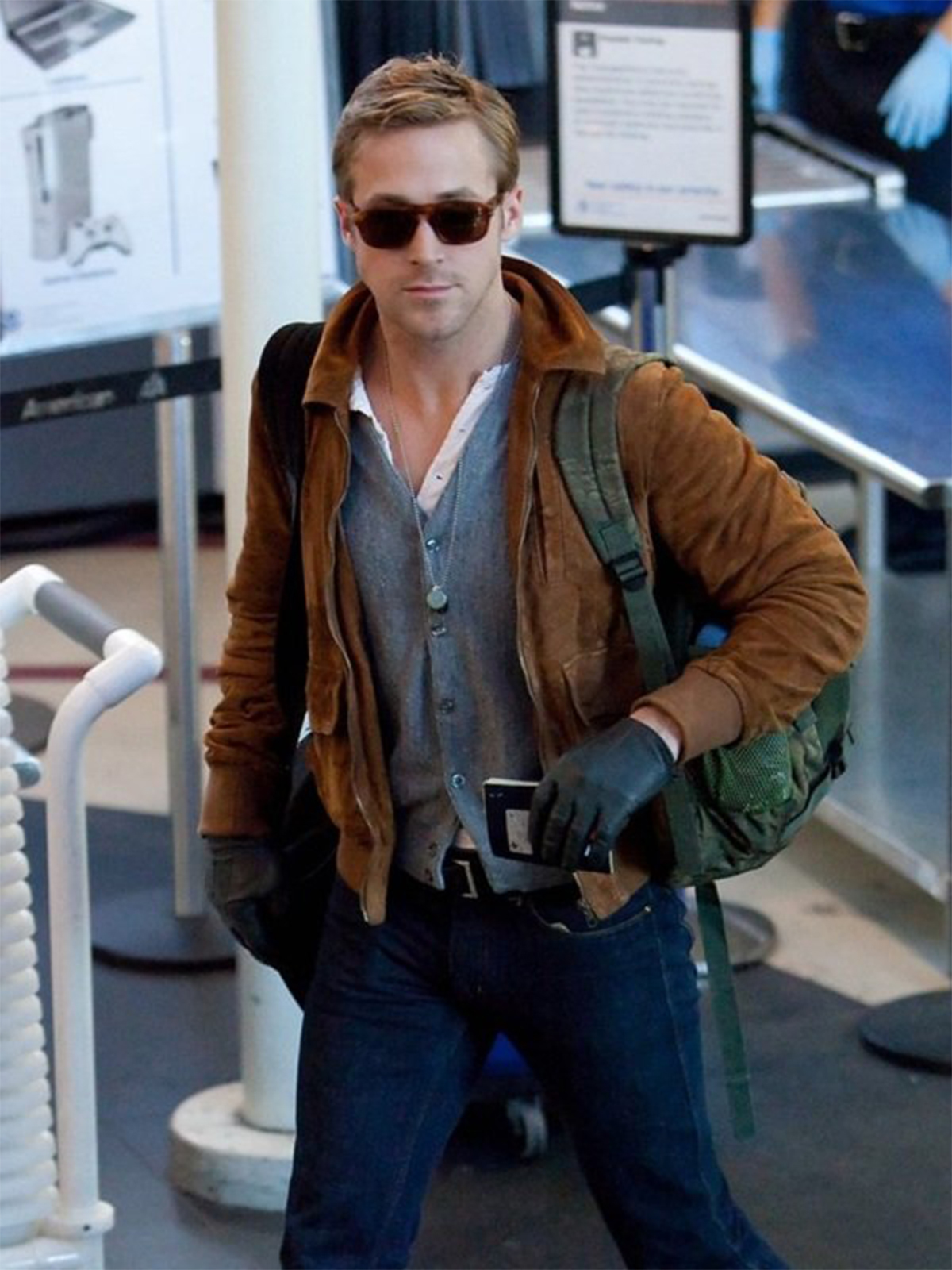 ryan gosling leather jacket