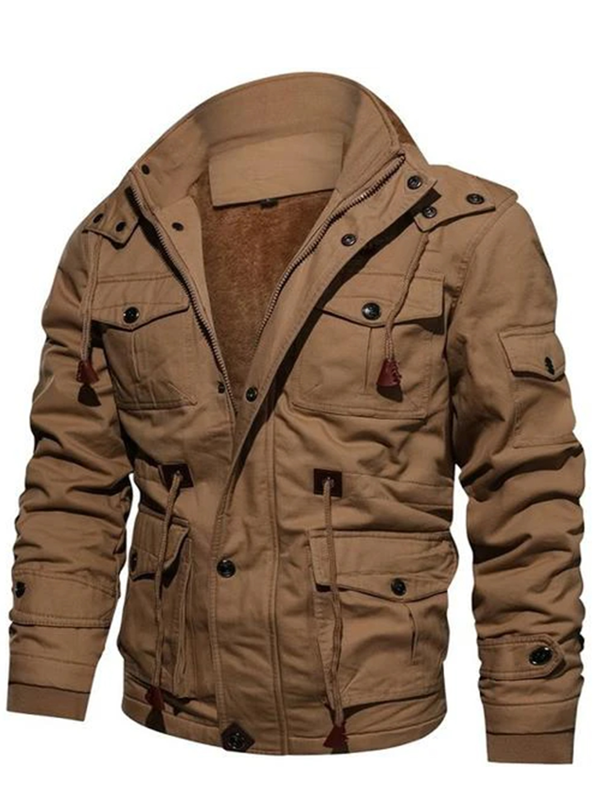 Tactical Grizzly Armory Brown Cotton Jacket – Films Wear